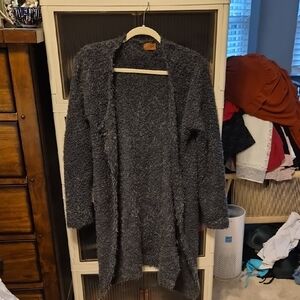 POL Charcoal Women's Cardigan